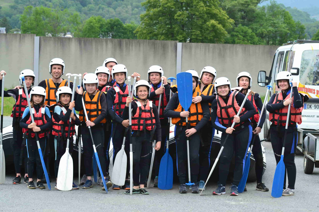 RAFTING EN EQUIPE