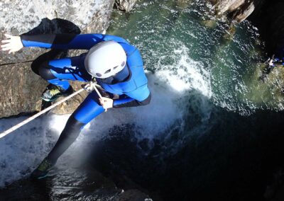 Photo pour illustrer le canyoning