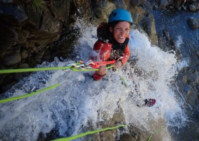 Photo pour illustrer le canyoning