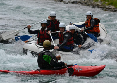 Photo pour illustrer le rafting