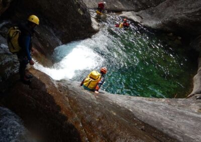 Photo pour illustrer le canyoning